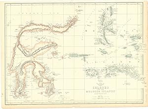 Celebes and the Molucca Islands.