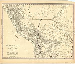 Image du vendeur pour South America / Sheet VI / Bolivia and Peru with a Part of Brazil. mis en vente par Robert Frew Ltd. ABA ILAB