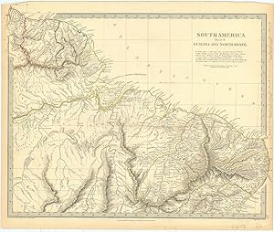 Image du vendeur pour South America / Sheet II / Guayana and North Brazil. mis en vente par Robert Frew Ltd. ABA ILAB