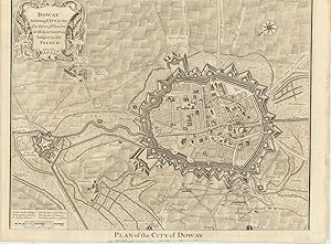 Image du vendeur pour Plan of the City of Doway. mis en vente par Robert Frew Ltd. ABA ILAB