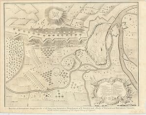 [Battle of Schellenberg] Battle of Donawert fought on 2d of June 1704 between a Detachment of ye ...