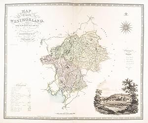 Image du vendeur pour Westmorland. Map of the County of Westmorland, from an Actual Survey made in the Years 1822 & 1823 . mis en vente par Robert Frew Ltd. ABA ILAB