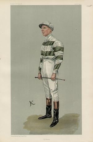 Image du vendeur pour J.E. Watts". Men of the Day. No. 894. Jockey. mis en vente par Robert Frew Ltd. ABA ILAB