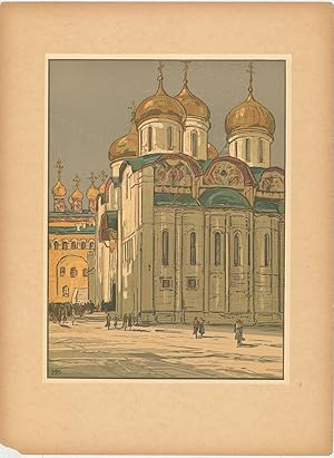 Moskovskii Kreml' v graviurakh M. Matorina [The Kremlin in Moscow]