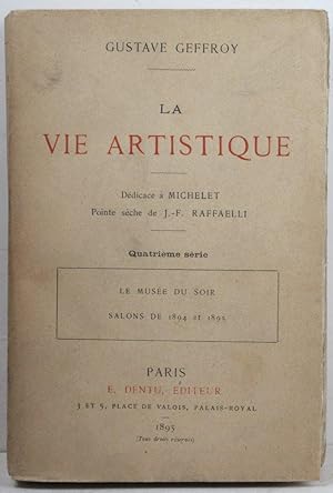 La Vie Artistique.Quatrième série. Le Musée du Soir. salons de 1894 et 1895.