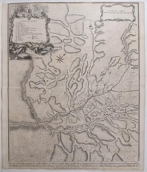 Image du vendeur pour Plan of the Encampment of the Allies at Prats del Ray under the command of Count Staremberg; and of ie enemy under the Duke of Vendosme; where ye two armies lay from ye 17th of Septembr. to ye 25th of Decembr. 1711. NS. when ye Enemy decamped, and ye Allies the 27th. mis en vente par Robert Frew Ltd. ABA ILAB