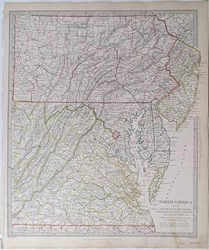 North America. Sheet VII Pennsylvania, New Jersey, Maryland, Delaware, Columbia and part of Virgi...