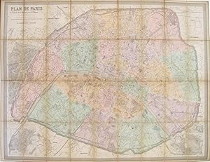 Seller image for Plan de Paris. A l'Echelle de 2 Millim. pour 25 Metres (1/12,500). Indiquant les Nouveaux percements et les changements de noms de Voies publiques. for sale by Robert Frew Ltd. ABA ILAB