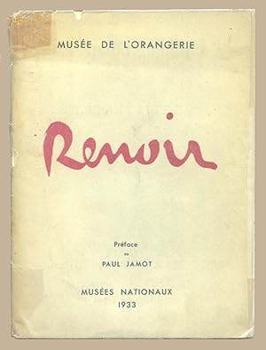Immagine del venditore per Exposition Renoir 1841-1919 venduto da Martin Harrison
