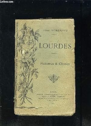 Seller image for LOURDES - HOMMES ET CHOSES for sale by Le-Livre