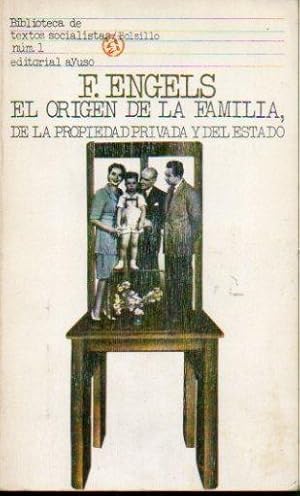 Immagine del venditore per EL ORIGEN DE LA FAMILIA, DE LA PROPIEDAD PRIVADA Y DEL ESTADO EN RELACIN CON LAS INVESTIGACIONES DE L. H. MORGAN. venduto da angeles sancha libros