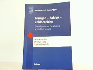 Seller image for Mengen - Zahlen - Zahlbereiche. Eine Elementare Einfhrung in die Mathematik (Mathematik Primarstufe und Sekundarstufe I + II). for sale by Antiquariat Ehbrecht - Preis inkl. MwSt.