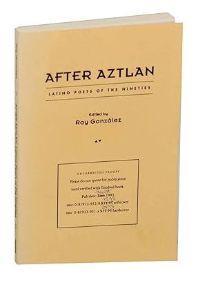Bild des Verkufers fr After Aztlan: Latino Poets of the Nineties zum Verkauf von Jeff Hirsch Books, ABAA