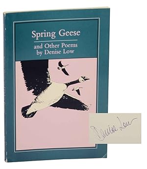 Bild des Verkufers fr Spring Geese and Other Poems (Signed First Edition) zum Verkauf von Jeff Hirsch Books, ABAA