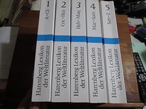 Bild des Verkufers fr Harenberg-Lexikon der Weltliteratur : Autoren - Werke - Begriffe. 5 Bnde Kuratorium Franois Bondy . [Mehrteiliges Werk] zum Verkauf von Antiquariat im Kaiserviertel | Wimbauer Buchversand