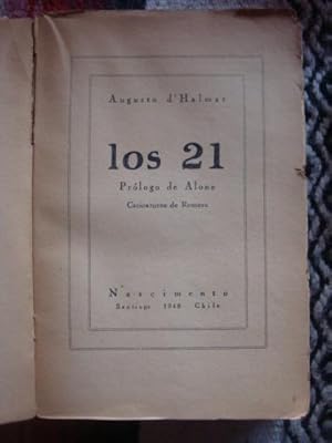 Imagen del vendedor de Los 21 a la venta por Libros del cuervo