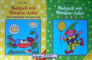 Malspaß mit Window-Color : Für Kinder + Bunte Fensterbilder fürs ganze Jahr