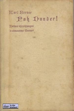 Seller image for Potz Dunder ! Heitere Erzhlungen in alemannischer Mundart for sale by obaao - Online-Buchantiquariat Ohlemann
