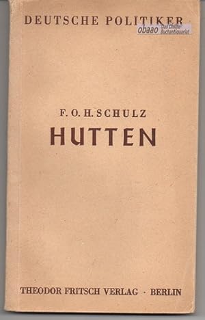 Seller image for Hutten. Ein Kampf ums Reich for sale by obaao - Online-Buchantiquariat Ohlemann