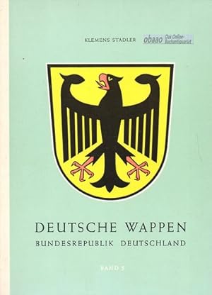 Bild des Verkufers fr Deutsche Wappen Bundesrepublik Deutschland - Band 5 Die Gemeindewappen der Bundeslnder Niedersachsen und Schleswig-Holstein zum Verkauf von obaao - Online-Buchantiquariat Ohlemann