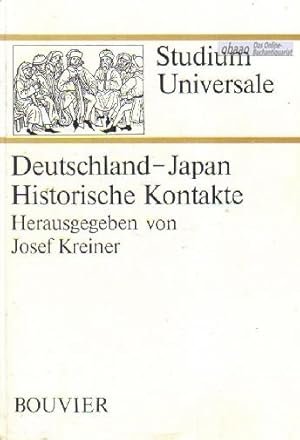 Bild des Verkufers fr Deutschland - Japan. Historische Kontakte zum Verkauf von obaao - Online-Buchantiquariat Ohlemann