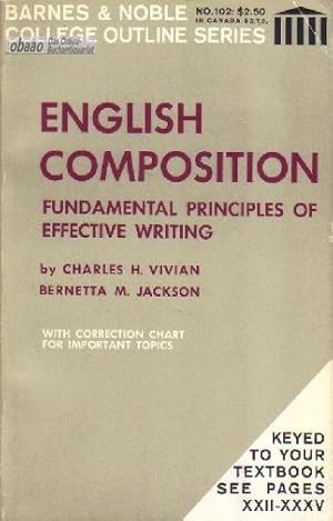 English Composition. Fundamental principles of effective writing