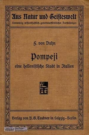 Pompeji eine hellenistische Stadt in Italien