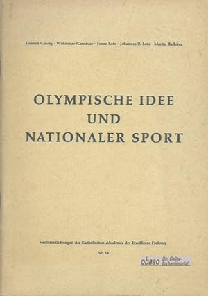 Seller image for Olympische Idee und nationaler Sport for sale by obaao - Online-Buchantiquariat Ohlemann