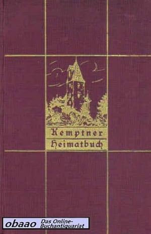 Image du vendeur pour Kemptner Heimatbuch mis en vente par obaao - Online-Buchantiquariat Ohlemann