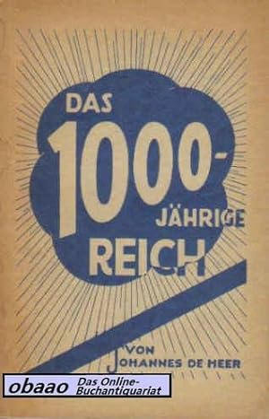 Immagine del venditore per Das 1000-jhrige Reich venduto da obaao - Online-Buchantiquariat Ohlemann