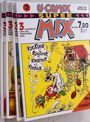 Imagen del vendedor de U-Comix Super Mix Band 2 - 5. 4 Bcher. 4x3 Ausgewhlte Hefte. a la venta por Baues Verlag Rainer Baues 