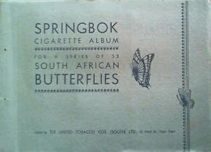 Springbok Cigarette Album for a series of 52 South African Butterflies