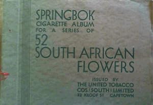 Springbok Cigarette Album for a series of 52 South African Flowers