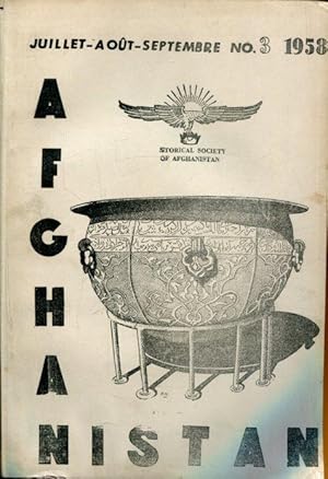 Seller image for Afghanistan; historical and cultural quarterly. Anfangs: revue trimestrielle. Jg. 1958, (Volume XIII), issue 3. for sale by Antiquariat am Flughafen