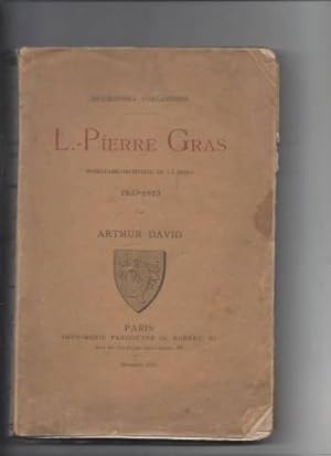 L-Pierre Gras - Secrétaire archiviste de la Diana 1833/1873 - Biographies Foréziennes