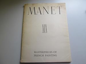 Image du vendeur pour Manet (Masterpieces of French Painting, Collection Edited and Published by Albert Skira, Paris) mis en vente par Goldstone Rare Books