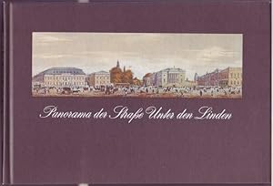 Immagine del venditore per Panorama der Strae Unter den Linden. Herausgegeben und kommentiert von Winfried Lschburg venduto da Graphem. Kunst- und Buchantiquariat