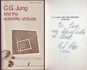 C. G. Jung and the Scientific Attitude (= A Littlefield, Adams Quality Paperback, No. 322). Signe...