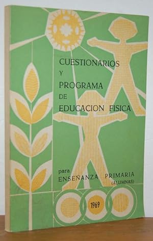 Imagen del vendedor de CUESTIONARIOS Y PROGRAMA DE EDUCACIN FSICA para Enseanza Primaria (Alumnas) a la venta por EL RINCN ESCRITO