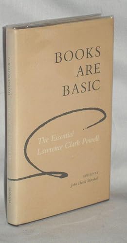 Seller image for BOOKS ARE BASIC for sale by Alcuin Books, ABAA/ILAB