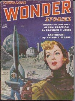 Seller image for THRILLING WONDER Stories: August, Aug. 1951 ("Earthlight") for sale by Books from the Crypt