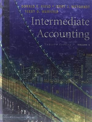 Immagine del venditore per Intermediate Accounting, Volume 1 venduto da Modernes Antiquariat an der Kyll