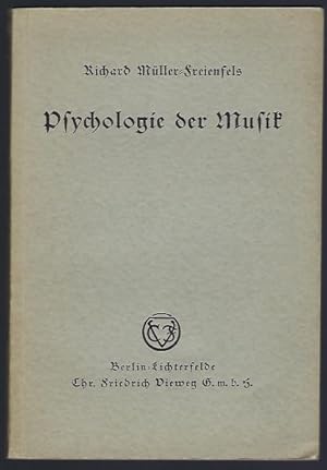 Psychologie der Musik. Mit zahlreichen Notenbeispielen und Abbildungen
