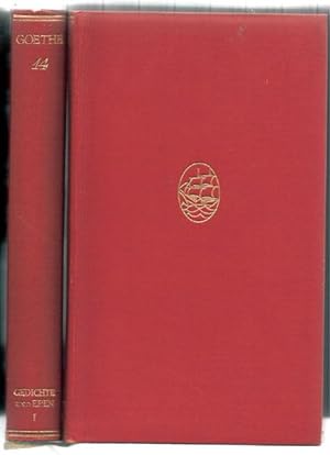 Goethes lyrische und epische Dichtungen, Band I und Band II. Herausgegeben von Hans Gerhard Gräf ...