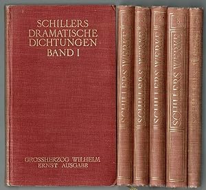 Werke. Großherzog Wilhelm Ernst Ausgabe. Band I und II: Dramatische Dichtungen. Band III: Gedicht...