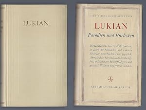 Parodien und Burlesken. Auf Grund der Wielandschen Übertragung herausgegeben von Emil Ermatinger ...