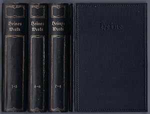 Heinrich Heines sämtliche Werke in zwölf Bänden (in vier Büchern). Mit Bildnis und einer Biograph...