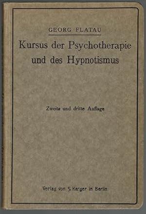 Seller image for Kursus der Psychotherapie und des Hypnotismus for sale by Antiquariat Stange