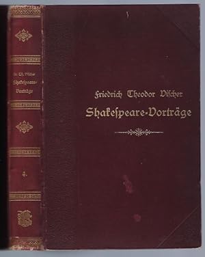 Imagen del vendedor de Shakespeare-Vortrge. Vierter Band: Knig Johann. Richard II. Heinrich IV. Heinrich V. a la venta por Antiquariat Stange
