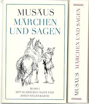 Märchen und Sagen. Bd I und II. Mit Zeichnungen von Josef Hegenbarth. Herausgegeben von Hans Marq...